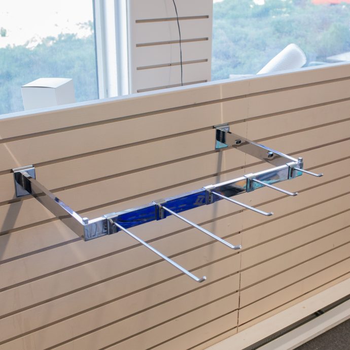 Hooks for rectangular hangrail