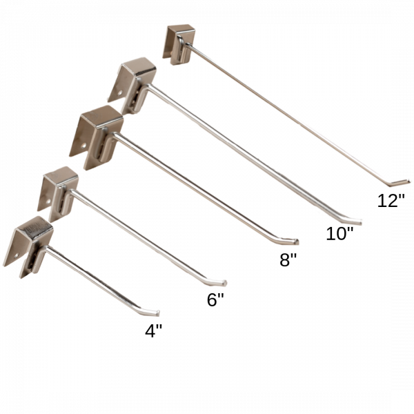 Hooks for rectangular hangrail