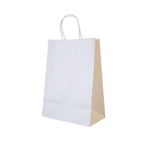 Large White Paper Shopper Bags
