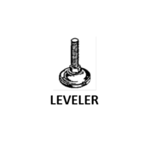 Leveler Set for Grid Base, 4 Pack