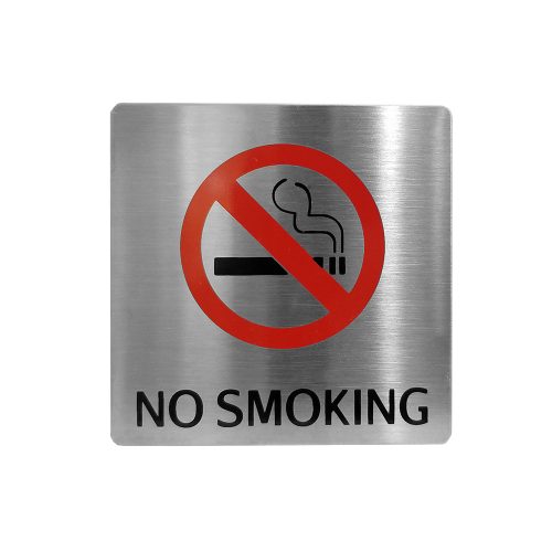 No Smoking Sign Each