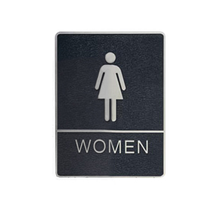 Women Washroom Sign Each