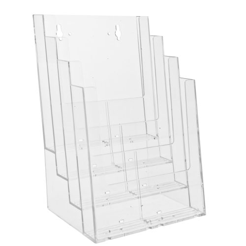 4-Tiered Full Page Brochure Holder