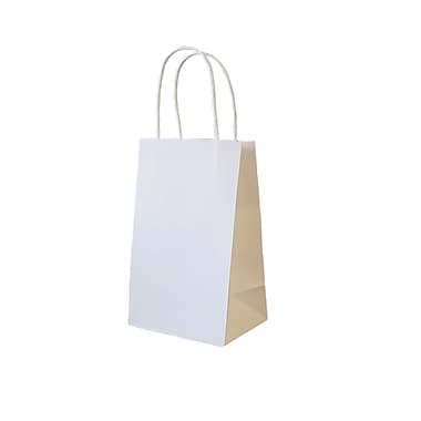 Small White Paper Shopper Bags