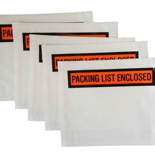 "ENCLOSED" Packing Slip Envelopes