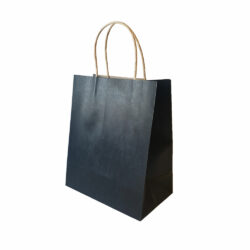 Medium Black Paper Shopper Bags