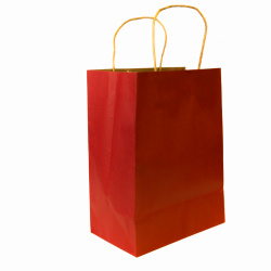 Medium Red Paper Shopper Bags