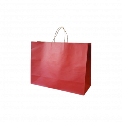 XL Red Paper Shopper Bags