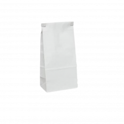 White 2 pound coffee bags