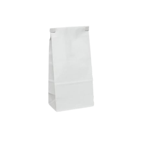 White 2 pound coffee bags
