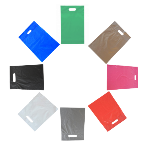 Small Die Cut Handled Bags - Case