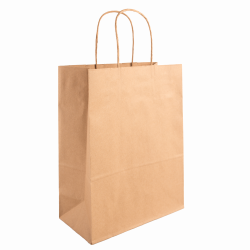 Large Kraft Paper Shopper Bags