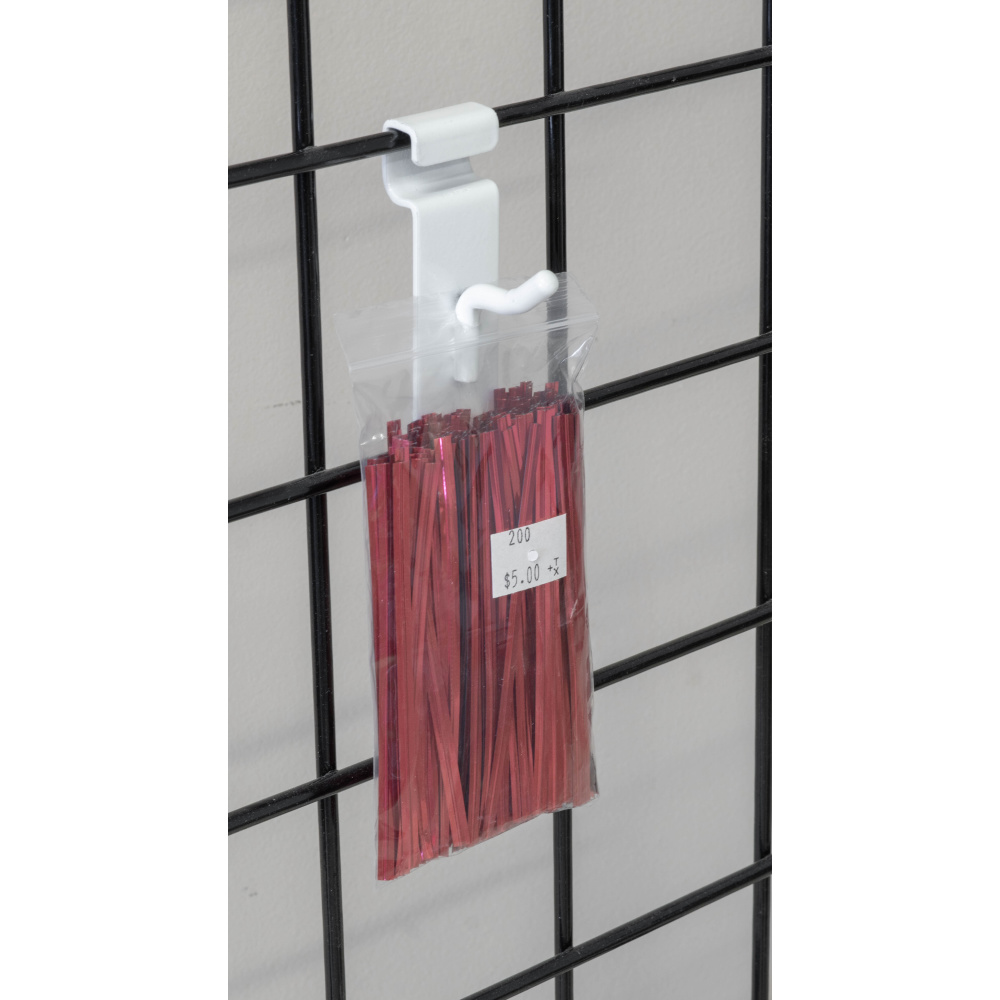 Gridwall Hooks For 3 Inch Grid, Accessory Metal Hooks