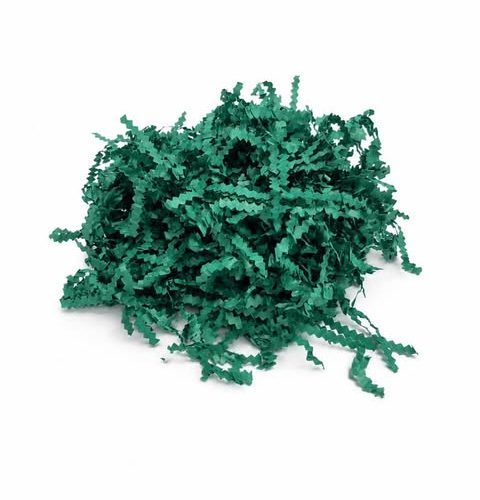 Hunter Green Jazz Shred Paper (Zigzag) by Rootze by Wamaco